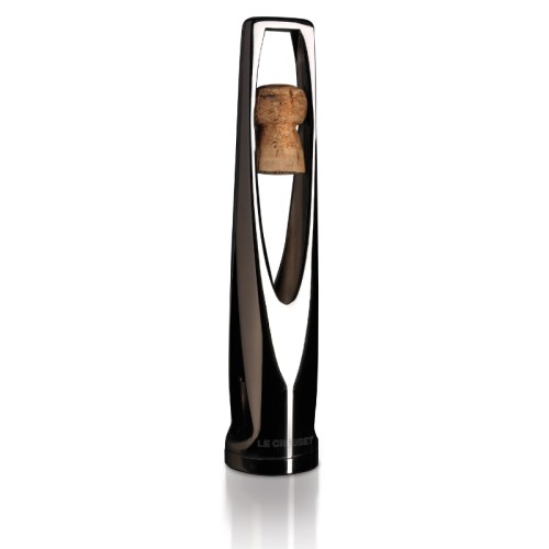 Le Creuset Dzirkstošā vīna korķa ķērājs SW-105 Champagne Cork Catcher 23х5cm melns niķelis Le Creuset Dzirkstošā vīna korķa ķērājs SW-105 Champagne Cork Catcher 23х5cm melns niķelis
