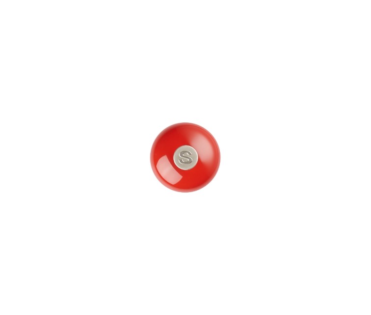 Salt grinder 21cm red