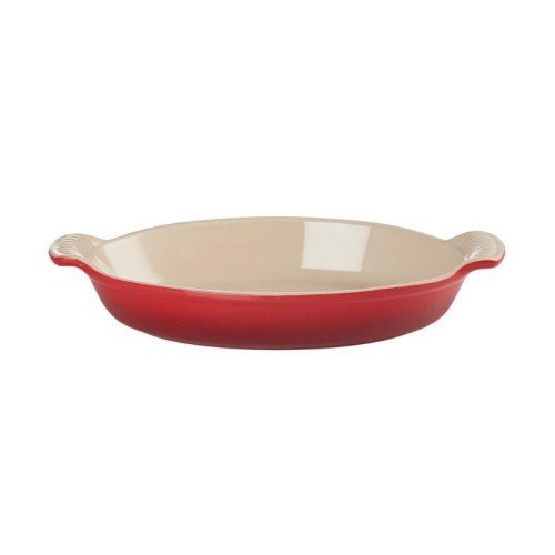 Le Creuset Cepamtrauks ovāls Heritage akmens masas 28cm / 1,6L sarkans Le Creuset Cepamtrauks ovāls Heritage akmens masas 28cm / 1,6L sarkans