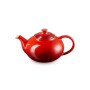 Чайник заварочный керамогранит 1,3 л красный