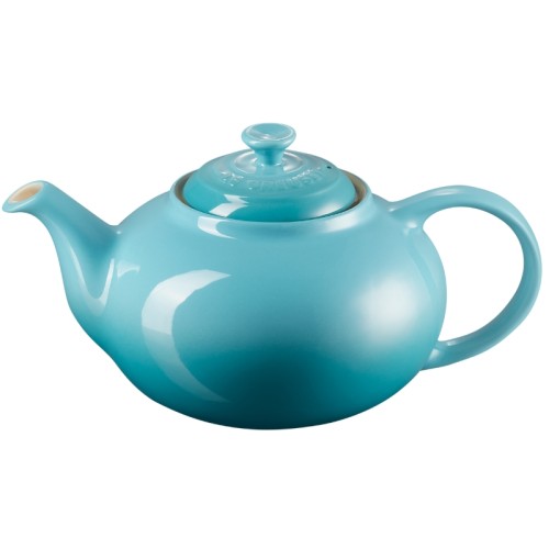 Le Creuset Arbatinukas iš akmens masės 1,3 l šviesiai mėlynos spalvos Le Creuset Arbatinukas iš akmens masės 1,3 l šviesiai mėlynos spalvos