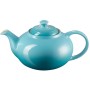 Teapot stoneware 1,3L light blue