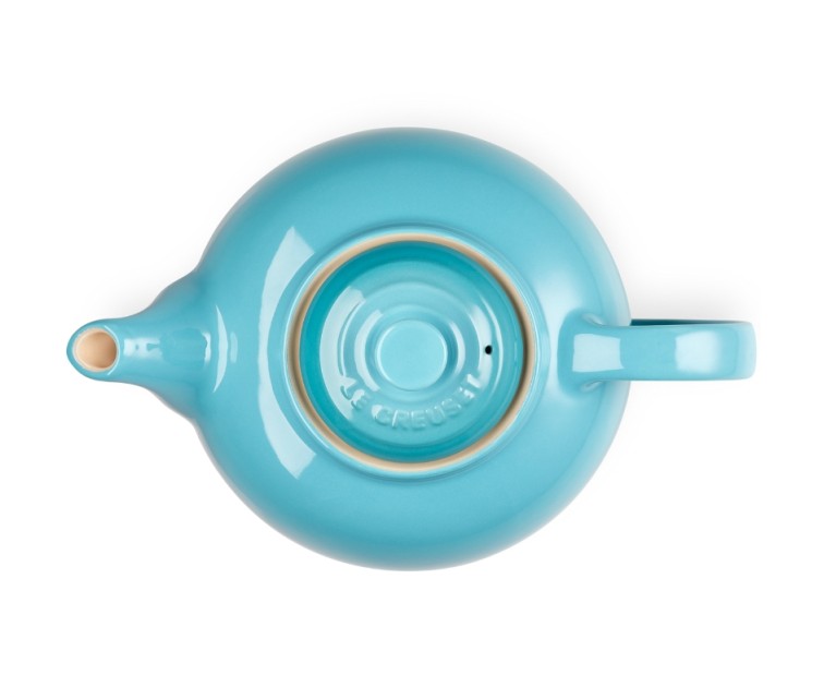 Teapot stoneware 1,3L light blue