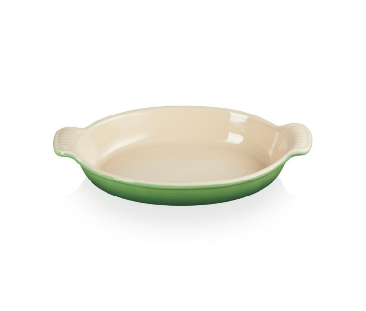 Le Creuset Oval Baking dish Heritage stoneware 28cm / 1,6L bamboo green