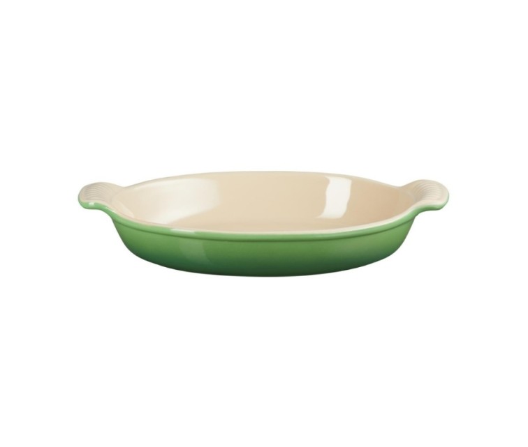 Le Creuset Oval Baking dish Heritage stoneware 28cm / 1,6L bamboo green