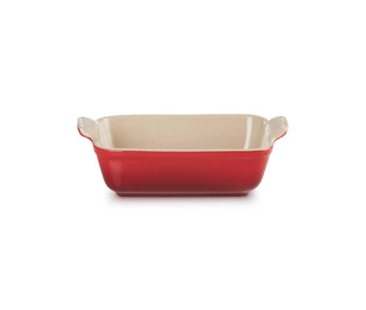 Le Creuset Rectangular Heritage Stoneware 19x14cm / 1,1L orange