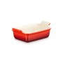 Le Creuset Rectangular Heritage Stoneware 19x14cm / 1,1L orange