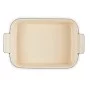 Le Creuset Rectangular Heritage Stoneware 26x19cm / 2,4L black