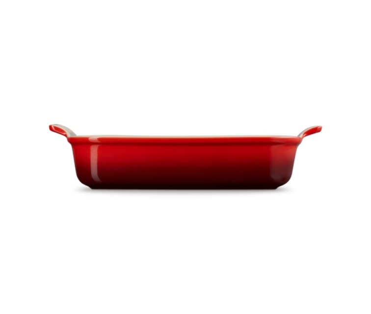 Le Creuset Rectangular Heritage Stoneware 32x24cm / 4L orange