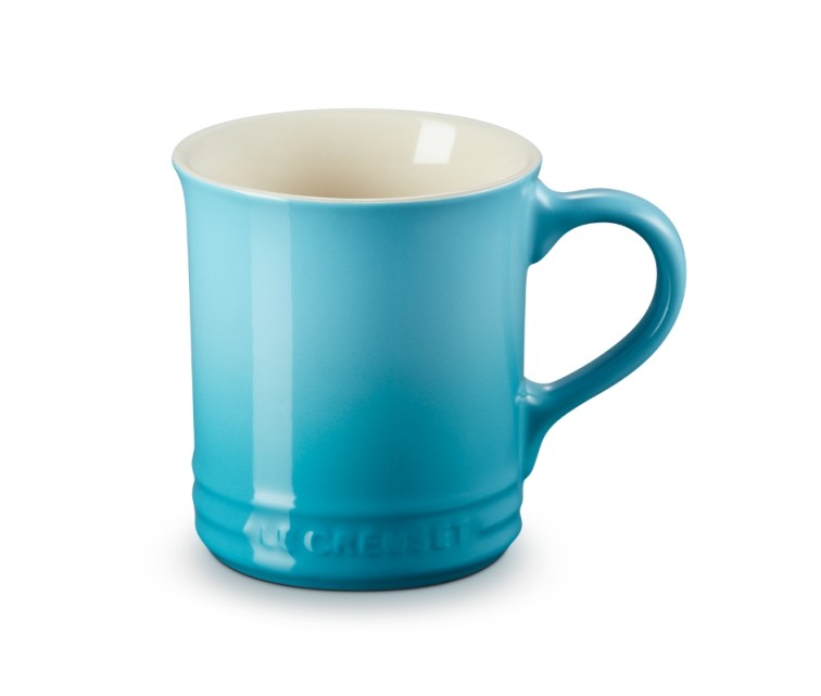 Seattle stoneware mug 400ml light blue