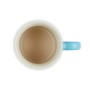 Seattle stoneware mug 400ml light blue