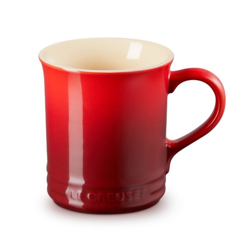 Le Creuset Sietlo akmens masės puodelis 400 ml raudonos spalvos Le Creuset Sietlo akmens masės puodelis 400 ml raudonos spalvos