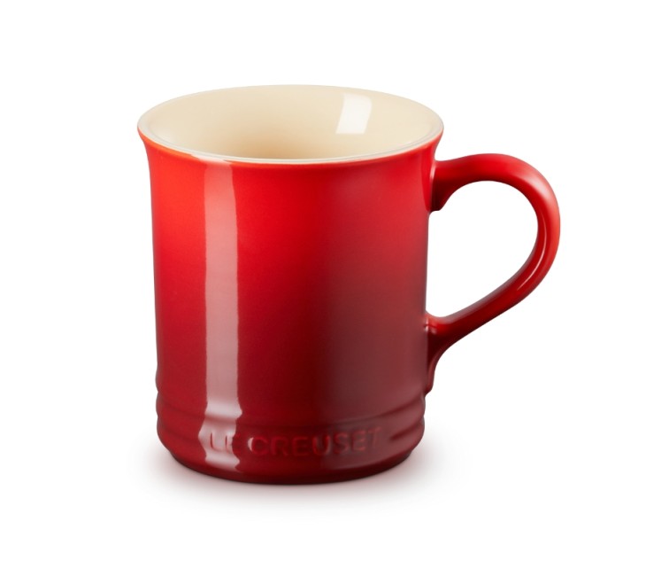Seattle stoneware mug 400ml red