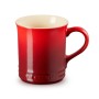 Seattle stoneware mug 400ml red