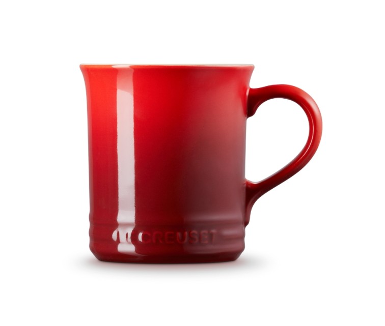 Seattle stoneware mug 400ml red