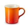 Seattle stoneware mug 400ml orange