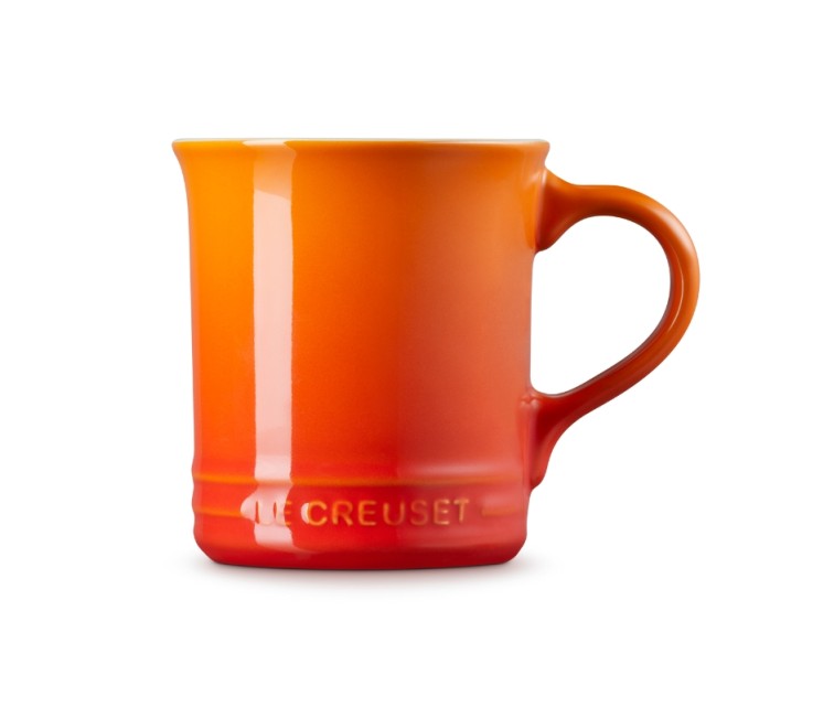 Seattle stoneware mug 400ml orange