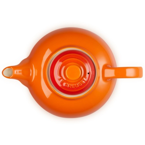 Le Creuset Mūrinis virdulys 1,3 l oranžinės spalvos Le Creuset Mūrinis virdulys 1,3 l oranžinės spalvos