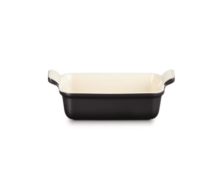 Le Creuset ristkülikukujuline pärandkeraamika 19x14cm / 1,1L must Le Creuset ristkülikukujuline pärandkeraamika 19x14cm / 1,1L must