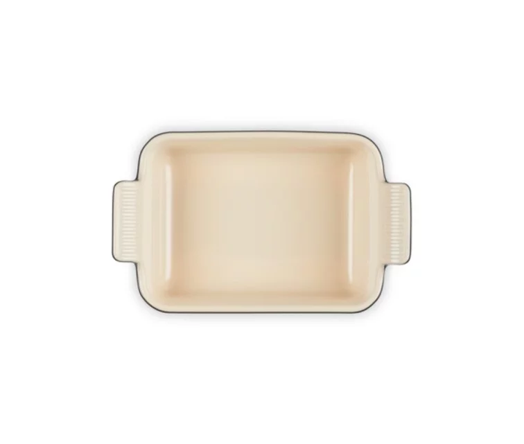 Le Creuset ristkülikukujuline pärandkeraamika 19x14cm / 1,1L must Le Creuset ristkülikukujuline pärandkeraamika 19x14cm / 1,1L must