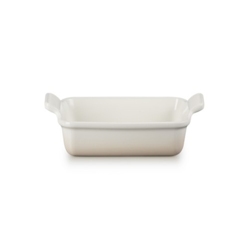 Le Creuset ristkülikukujuline pärandkeraamika 19x14cm / 1,1L valge Le Creuset ristkülikukujuline pärandkeraamika 19x14cm / 1,1L valge