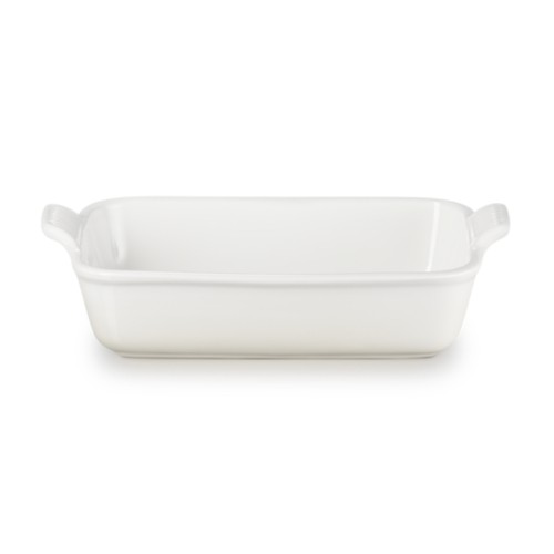 Le Creuset ristkülikukujuline pärandkeraamika 26x19cm / 2,4L valge Le Creuset ristkülikukujuline pärandkeraamika 26x19cm / 2,4L valge