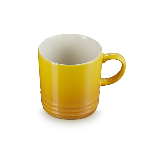 Stoneware mug 350ml yellow