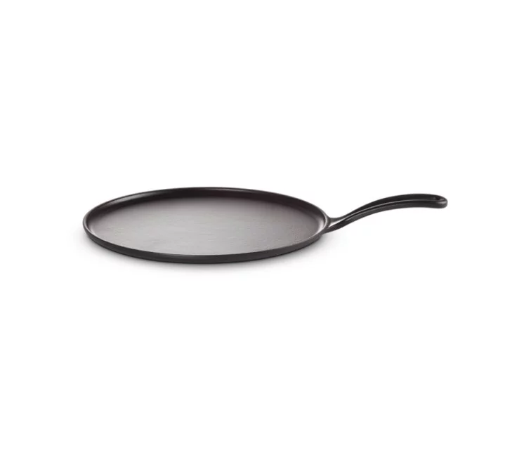 Le Creuset Чугунная сковорода для блинов Ø27 см, черный мат Le Creuset Чугунная сковорода для блинов Ø27 см, черный мат