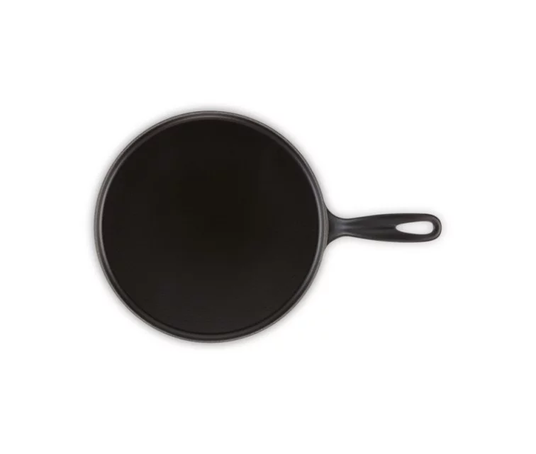 Le Creuset Чугунная сковорода для блинов Ø27 см, черный мат Le Creuset Чугунная сковорода для блинов Ø27 см, черный мат