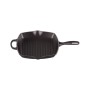 Cast iron grill pan square 26x26cm mat black