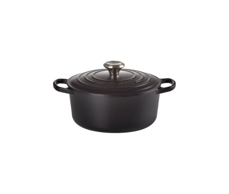 Le Creuset Čuguna katls apaļš Ø26cm / 5,3L matēts melns