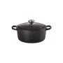 Le Creuset Čuguna katls apaļš Ø26cm / 5,3L matēts melns