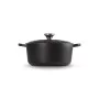 Le Creuset Čuguna katls apaļš Ø26cm / 5,3L matēts melns