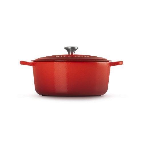 Malmpott ümmargune Ø34cm / 12L punane