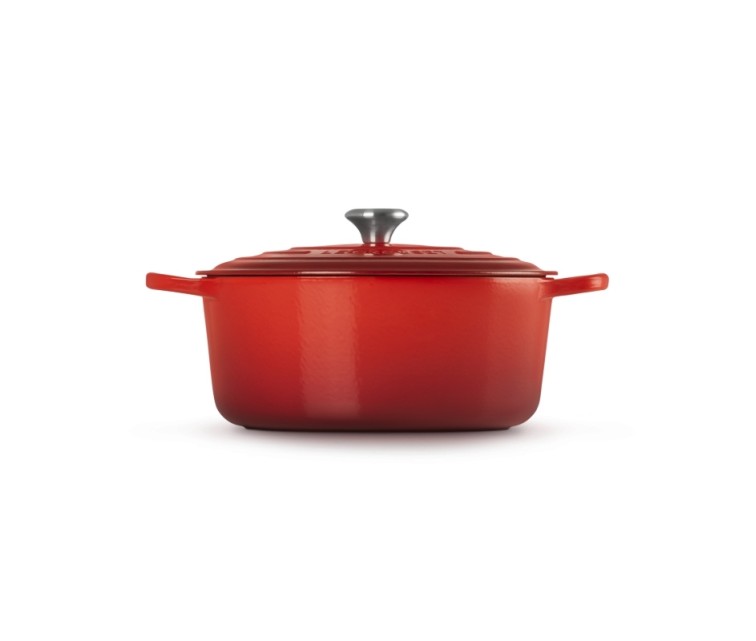 Malmpott ümmargune Ø34cm / 12L punane