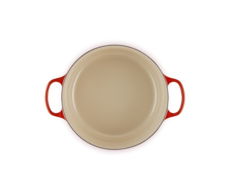 Malmpott ümmargune Ø34cm / 12L punane