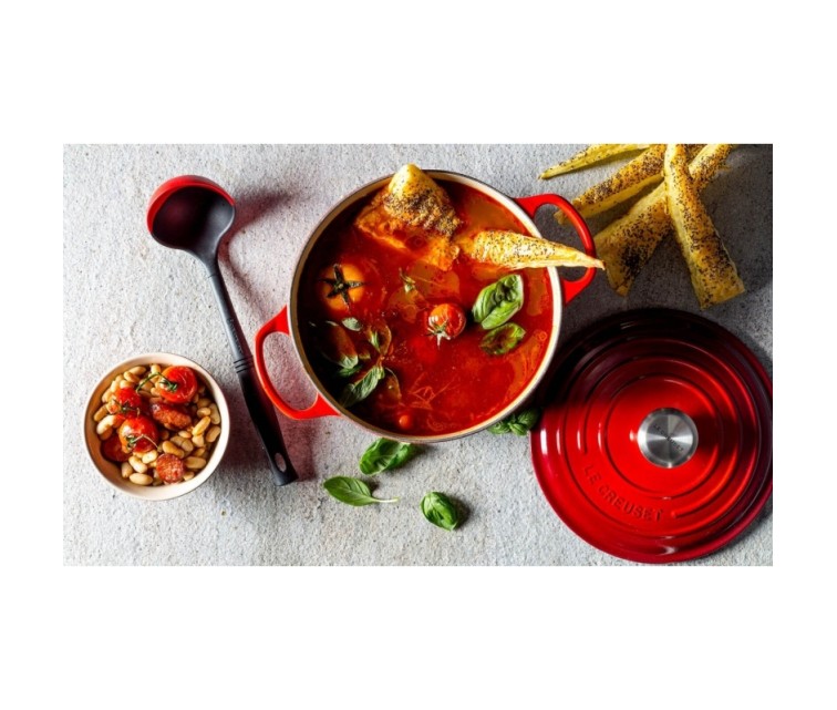 Malmpott ümmargune Ø34cm / 12L punane