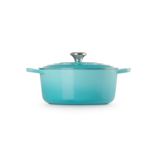 Le Creuset Čuguna katls apaļš Ø26cm / 5,3L gaiši zils Le Creuset Čuguna katls apaļš Ø26cm / 5,3L gaiši zils