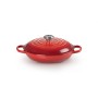 Cast iron shallow pot 30cm / 3,5L red