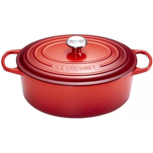 Le Creuset Čuguna katls ovāls 31cm / 6,3L sarkans  Le Creuset Čuguna katls ovāls 31cm / 6,3L sarkans