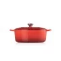 Valurauast pott ovaalne 31cm / 6,3L punane Valurauast pott ovaalne 31cm / 6,3L punane