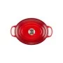 Valurauast pott ovaalne 31cm / 6,3L punane Valurauast pott ovaalne 31cm / 6,3L punane