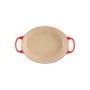 Valurauast pott ovaalne 31cm / 6,3L punane Valurauast pott ovaalne 31cm / 6,3L punane