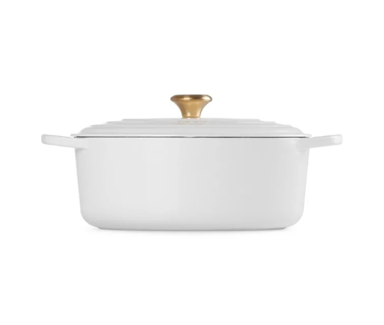 Le Creuset Čuguna katls ovāls 31cm / 6,3L balts Le Creuset Čuguna katls ovāls 31cm / 6,3L balts