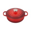 Le Creuset Кастрюля чугунная круглая Ø24см / 3,4л красная