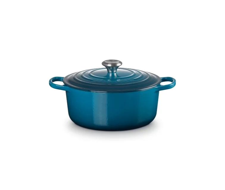 Le Creuset Čuguna katls apaļš Ø26cm / 5,3L zils