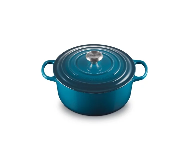 Le Creuset Čuguna katls apaļš Ø26cm / 5,3L zils