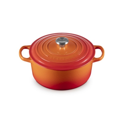 Malmpott ümmargune Ø34cm / 12L oranž