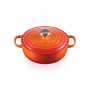 Le Creuset Cast iron round pot Ø24cm / 3.4L orange Le Creuset Cast iron round pot Ø24cm / 3.4L orange