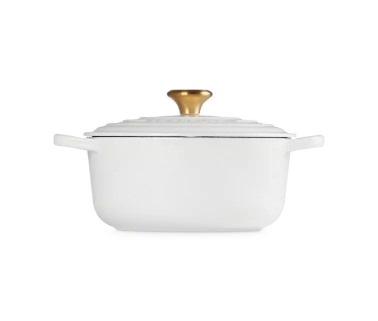 Le Creuset Čuguna katls apaļš Ø20cm / 2,4L balts Le Creuset Čuguna katls apaļš Ø20cm / 2,4L balts